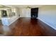 Living room with hardwood floors and a fireplace at 1529 Evergreen Hollow Ln, Conyers, GA 30012