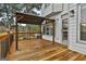 Spacious deck with gazebo and lake view at 12021 Scottish Ct, Fayetteville, GA 30215