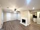 Bright living room with hardwood floors and fireplace at 1327 Sharon Nw St, Atlanta, GA 30314