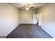 Large bedroom with ceiling fan and access to bathroom at 4982 Millstone Walk, Stone Mountain, GA 30088