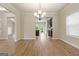 Dining room with view into kitchen and living room at 2275 Lovejoy Rd # 72, Hampton, GA 30228