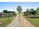 Long driveway leading to a private property at 238 Indian Creek Rd, Locust Grove, GA 30248