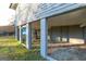 Unfinished basement with gravel flooring and exterior access at 112 Parson St, Bowdon, GA 30108