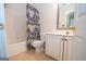 Bathroom with tub, shower, and updated vanity at 125 Blackjack Ct, Fayetteville, GA 30215