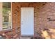 View of a home's front door at 4499 Lombard Rd, Ellenwood, GA 30294