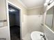 Clean bathroom with shower, sink, and vanity at 2798 Engle Nw Rd, Atlanta, GA 30318