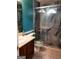 Bathroom with a walk-in shower and toilet at 1034 Bettina Sw Ct, Mableton, GA 30126