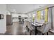 Modern kitchen with white cabinets and granite countertops at 477 Emporia Loop, Mcdonough, GA 30253