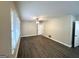 Bright living room with hardwood floors and neutral walls at 239 Silver Springs Sw Cir, Atlanta, GA 30310