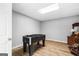 Finished basement with foosball table and wood floors at 2800 S Highway 16, Carrollton, GA 30116