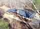 Ranch home on wooded lot, aerial view at 2193 Hiram Douglasville Hwy, Hiram, GA 30141