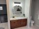 Updated bathroom with granite countertop at 2193 Hiram Douglasville Hwy, Hiram, GA 30141