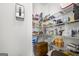 Well-organized pantry with ample shelving for storage at 2709 Kemp Ct, Conyers, GA 30094