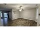 Spacious living room featuring hardwood floors and neutral walls at 1768 Glen View Way, Hampton, GA 30228