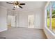 Bedroom with carpet, ceiling fan and en-suite bathroom at 618 Bellemeade Dr, Marietta, GA 30008