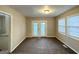 Bright sunroom with French doors and carpet at 3444 Orchard Cir, Decatur, GA 30032