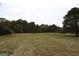 Spacious grassy land with trees and a small building in the background at 5300 Salem Rd, Covington, GA 30016