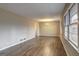 Dining room with large windows and hardwood floors at 2371 Oakridge Court, Decatur, GA 30032