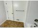 Simple bathroom with a shower and tile floor at 4050 Sumit Wood Dr, Kennesaw, GA 30152