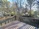 Spacious backyard with a wooden deck, perfect for outdoor entertaining at 2843 Marco Nw Dr, Atlanta, GA 30318