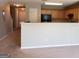 View of the kitchen from the adjacent living area at 5330 Creekview Ln, Morrow, GA 30260