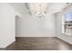 Bright dining room with hardwood floors and large window at 1723 Goodwin, Hampton, GA 30228