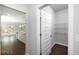 Walk-in pantry with wire shelving providing ample storage space at 655 Edgar St, Hampton, GA 30228