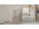 Elegant bathroom with soaking tub and walk-in shower at 667 Edgar # 26, Hampton, GA 30228
