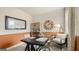 Home office featuring a desk, large clock, and shelving at 667 Edgar # 26, Hampton, GA 30228