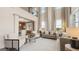 Bright living room with high ceilings and neutral decor at 667 Edgar # 26, Hampton, GA 30228