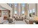 Spacious living room with high ceilings and lots of natural light at 667 Edgar # 26, Hampton, GA 30228