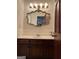 Vanity with mirror in a classic bathroom at 1861 Mcgee Rd, Snellville, GA 30078