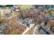 House nestled in wooded neighborhood with long driveway at 240 Edna Ruth Ln, Mcdonough, GA 30253