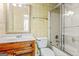 Clean bathroom with shower/tub combo and updated vanity at 240 Edna Ruth Ln, Mcdonough, GA 30253