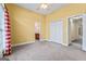 Bedroom with carpet, double doors to closet and bathroom at 240 Edna Ruth Ln, Mcdonough, GA 30253