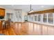 Bright breakfast nook with hardwood floors and view to backyard at 240 Edna Ruth Ln, Mcdonough, GA 30253