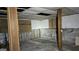 Unfinished basement showing concrete walls and flooring at 146 Scarsdale Dr, Riverdale, GA 30274