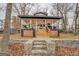 Modern lake house with large deck and stone steps at 480 Mitchell Rd, Covington, GA 30014