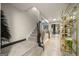 Elegant entryway with a carpeted staircase and modern shelving at 4197 Arnolds Mill Opas, Douglasville, GA 30135