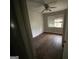 Empty bedroom with hardwood floors at 4443 Flat Shoals Pkwy, Decatur, GA 30034