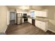 Modern kitchen featuring stainless steel appliances and granite countertops at 3029 Mckenzie Rd, East Point, GA 30344
