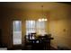 Dining area with table and chairs, access to backyard at 732 Country Lake Drive Dr, Hampton, GA 30228