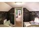 Fun playroom with chalkboard walls and a view to another room at 183 Madden Rd, Bowdon, GA 30108