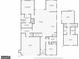 Two-story home floor plan with 2 bedrooms, garage and spacious living area at 613 Cork St, Woodstock, GA 30188