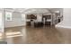 Island kitchen with stainless steel appliances at 613 Cork St, Woodstock, GA 30188