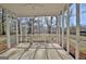 Relaxing screened porch overlooking backyard at 33 Ball St, Moreland, GA 30259