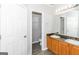 Bathroom with double vanity and access to toilet area at 30 Capeton Ct, Covington, GA 30016