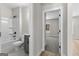 Clean bathroom with a tub, toilet, and vanity at 278 Deer Creek Run # 3-12, Moreland, GA 30259