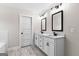 Double vanity with quartz countertop at 278 Deer Creek Run # 3-12, Moreland, GA 30259