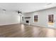 Spacious living room with hardwood floors and fireplace at 278 Deer Creek Run # 3-12, Moreland, GA 30259